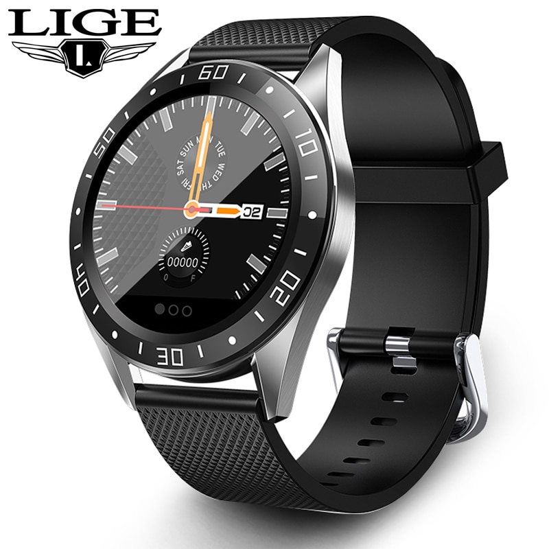 LIGE IP68 умные часы для контроля над сердцем BW 0101